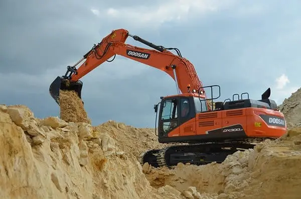 Bild 0 einer Mietmaschine vom Typ 30 Tons Crawler Excavator | Doosan DX-300LC-5