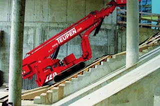 Bild einer Mietmaschine vom Typ KTB-300 | Teupen LEO30T