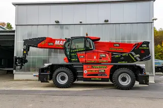 Bild einer Mietmaschine vom Typ Teleskopstapler TSR-7035 | Manitou MRT 3570