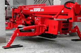 Bild einer Mietmaschine vom Typ KTB-400 | Teupen LEO40GTX
