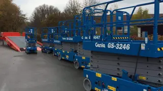 Bild einer Mietmaschine vom Typ SBE-118 | Genie GS 3246