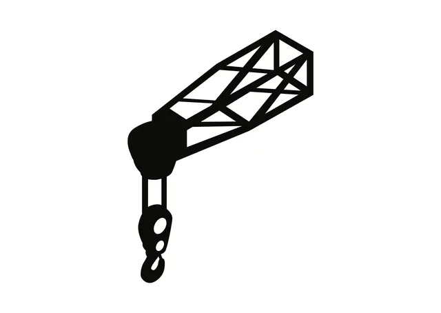 Bild 0 einer Mietmaschine vom Typ Lattice Boom Winch Attachment for Telehandlers