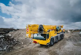 Picture of a rental machine of the type Mobile crane 120 tons | Liebherr LTM 1120-4.1