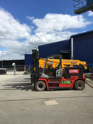 Bild einer Mietmaschine vom Typ 8 Tonnen Elektro | Kalmar ECF 80-9 3450 mm