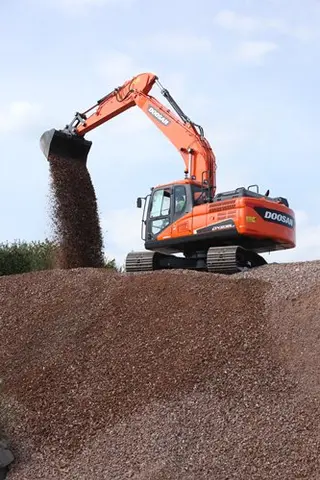 Bild einer Mietmaschine vom Typ 23 Tonnen Kettenbagger | Doosan DX-235LC-5