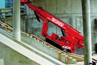 Bild einer Mietmaschine vom Typ KTB-300 | Teupen LEO30T