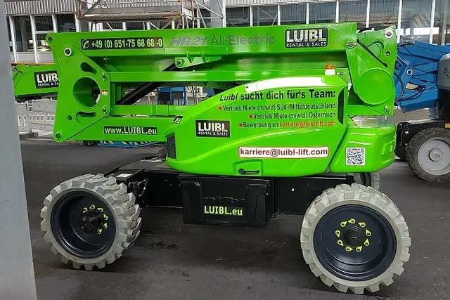 Bild 1 einer Mietmaschine vom Typ GTE-208 | Niftylift HR21E