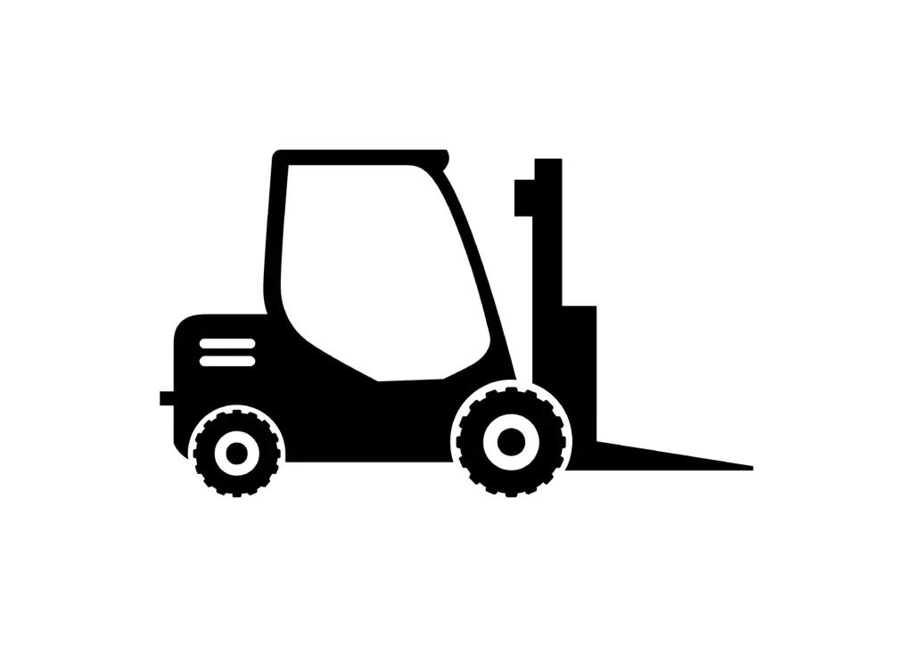 Forklift truck Symbolbild Maschinentyp