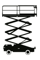 Scissor lifts Symbolbild Maschinentyp