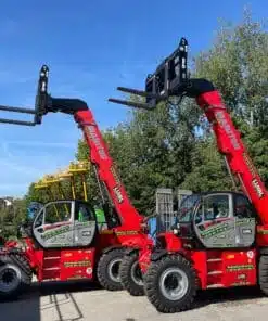 Heavy duty telescopic handler